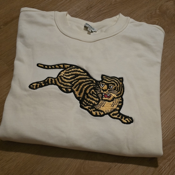 KEnzo Sweatshirt with Tiger Embroidery - Picture 1 of 8